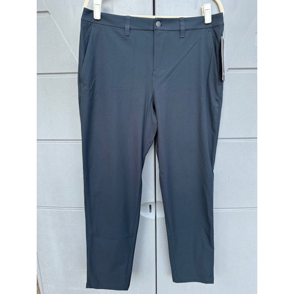 NWT $128 Lululemon ABC Classic-Fit 5Pkt Pants Trouser Warpstreme Obsidian 32x32
